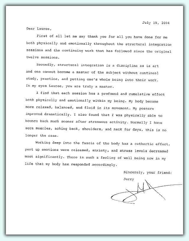 Jerry testimonial